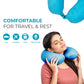 Snoringz Memory Foam Travel Neck Pillow